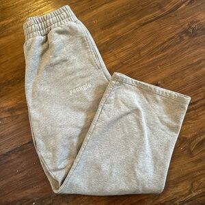 YoungLA like-new grey baggy sweatpants